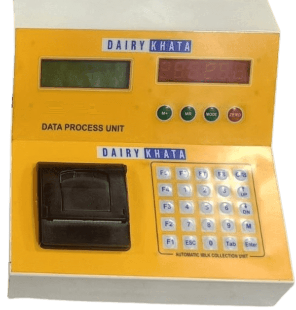 DPU Milk Collection Unit Dairy Khata for automated milk collection and digital record keeping.